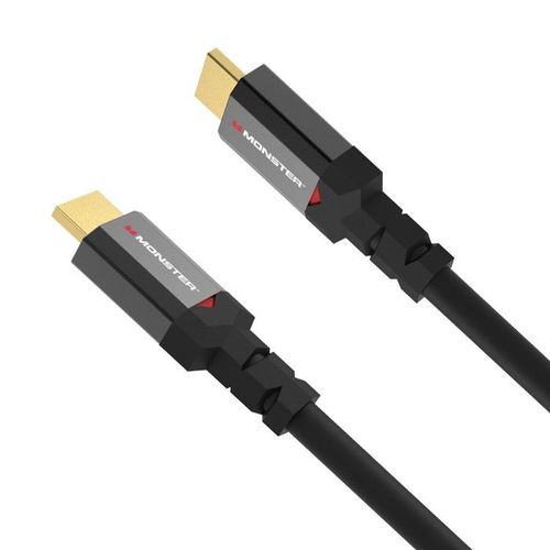 Câble HDMI 2.1 Gaming UHD 8K HDR Dolby Vision 48Gbit/s 1,8m MonsterNoir