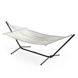 Ok-Living Hamac , Blanc, 190 X 120 Cm Châssis Métallique