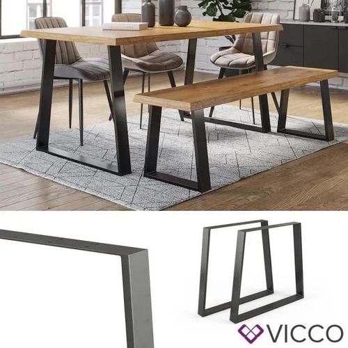 Pieds De Table Vicco Loft, Piètement De Table, Table Basse, Pieds De Meuble