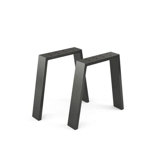 Vicco Pieds De Table , Noir, 45 X 42 Cm En Forme De U
