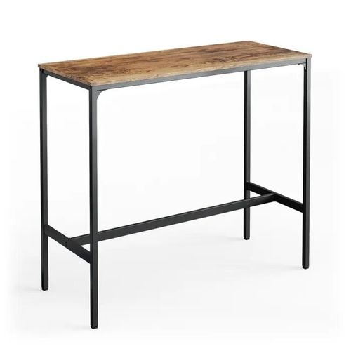 Table De Bar Fyrk, 120 X 50 Cm, Bois Antique, Vicco