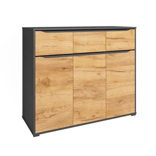 Sideboard Ruben, 120 X 101.6 Cm Avec Tiroirs, Anthracite, Vicco