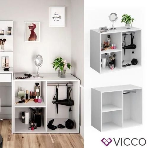 Meuble D?Appoint Vicco, Meuble Complémentaire Pour Coiffeuse Isabelle, Buffet, Commode