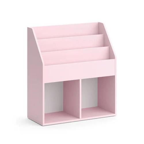 Bibliothèque Enfant Luigi, 72 X 79 Cm Sans Boîtes Pliantes, Rose, Vicco