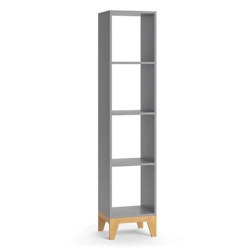 Bibliothèque Enfant Malia, 35.2 X 159.5 Cm, Gris, Vicco