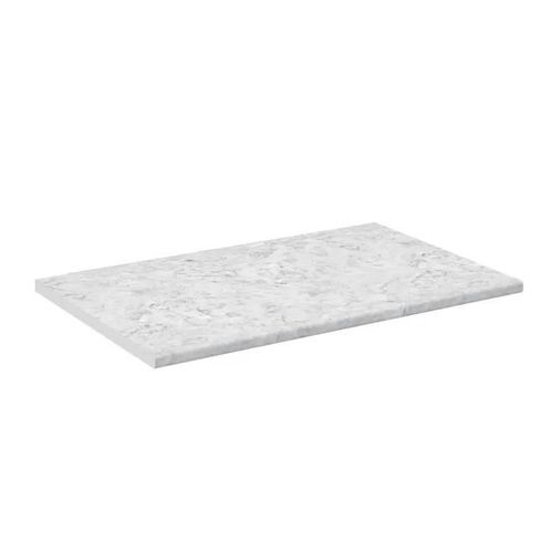 Plan De Travail Cuisine R-Line, 97 Cm, Marbre Blanc, Vicco