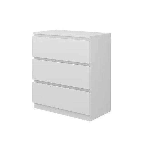 Commode Avec Tiroirs Calisto, 70 X 78.5 Cm, Blanc, Vicco