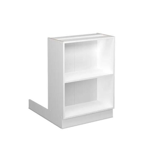 Îlot De Cuisine Fame-Line, 60 Cm Sans Plan De Travail, Blanc, Vicco