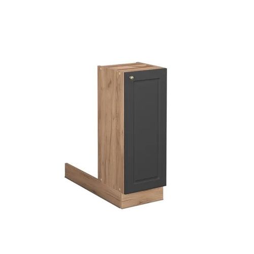 Îlot De Cuisine Fame-Line, 30 Cm Sans Plan De Travail, Marron, Vicco