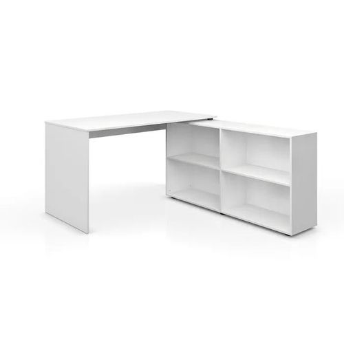 Vicco Bureau D'angle Flexplus, Blanc, 137 X 60 Cm