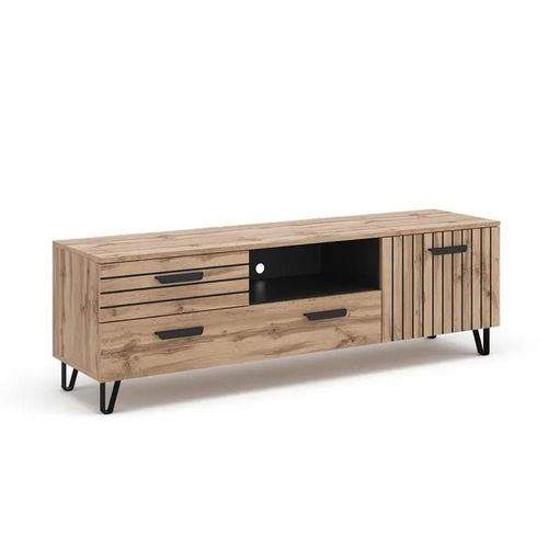 Vicco Meuble Tv Amber, Chêne, 150 X 49 Cm