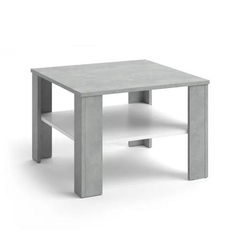 Vicco Table Basse Homer, Béton, 60 X 42 Cm