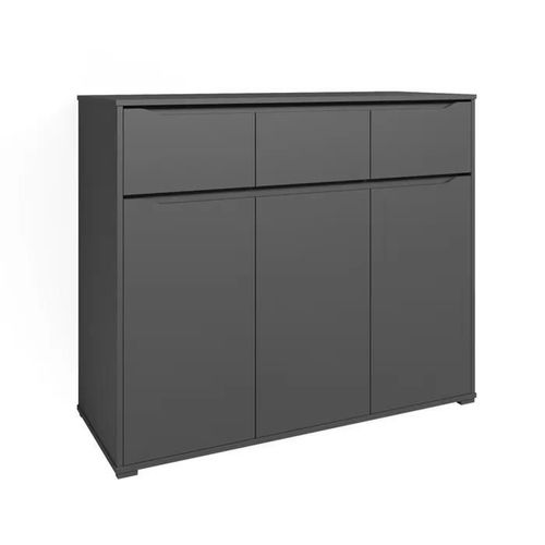 Vicco Commode Avec Tiroirs Ruben, Anthracite, 120 X 101.6 Cm