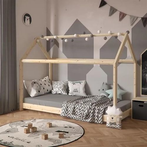 Vicco Guirlande Boules De Coton Garland Blanc Et Gris 310 Cm