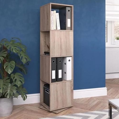 Étagère Tournante Vicco Xxl Étagère À Classeurs Étagère De Bureau Étagère Indépendante Armoire À Dossier Blanche