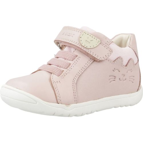 Chaussures Geox B Macchia Girl Colour Rose