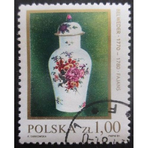 Pologne N°2556 Porcelaine Oblitéré