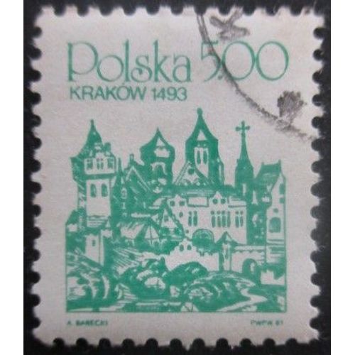 Pologne N°2569 Cracovie Oblitéré