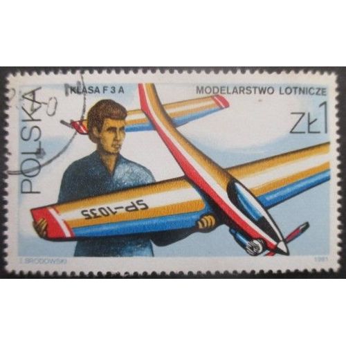 Pologne N°2573 Avion Oblitéré