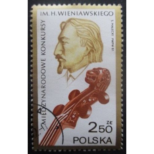 Pologne N°2587 Concours De Violon Oblitéré