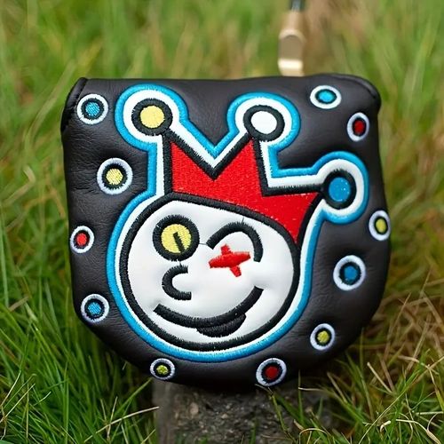 Juste De Putter De Club De Golf Clown,Couvre-Tête De Club De Golf,Accessoires De Golf - Type Black-M