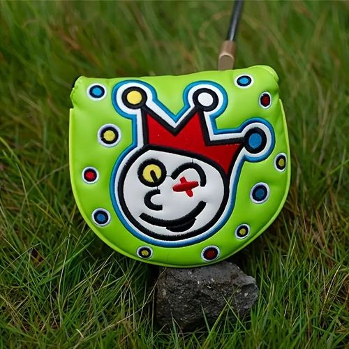Juste De Putter De Club De Golf Clown,Couvre-Tête De Club De Golf,Accessoires De Golf - Type Green-M