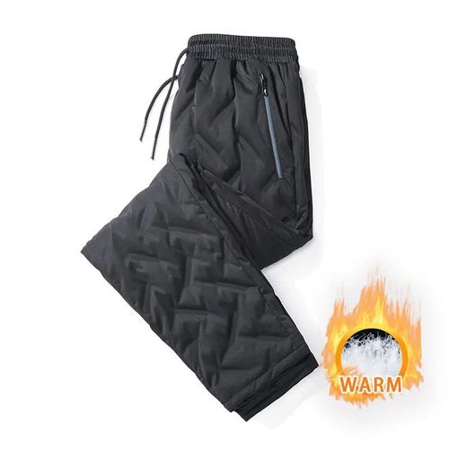 Pantalon De Course En Duvet De Canard Blanc Pour Homme",Imperm¿¿Able,Coupe-Vent,Dehors,Fitness,Fjwarm,Respirant,"Hiver