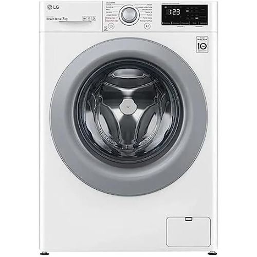 Machine à laver LG Slim 7 kg - Classe D Inverter Vapore - AI DD - Lavage à la vapeur