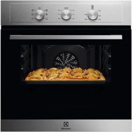 Four encastrable multifonction aquaclean - ELECTROLUX - EOH2H00BX - Inox - Anti-trace - Porte ventilée 2 verres - 59 x 59,4 x 56 cm