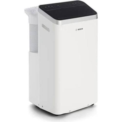 Bosch Cool 4000 Portable AC,3 en 1:Climatiseur, Déshumidificateur, Ventilateur - 2,6 kW pour les pièces jusqu'à 35m² [Classe A+]