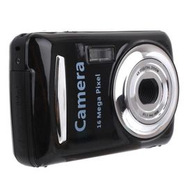 Appareil Photo Numérique Enfant 2.4' 16MP 720P Multifonction Cadeau Anniversaire Noir YONIS