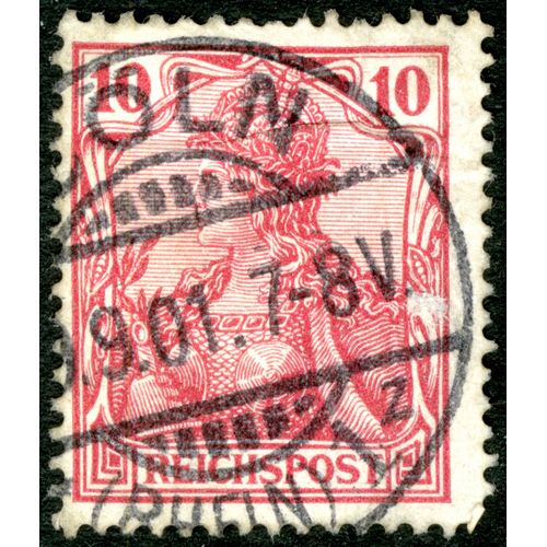 Timbre Oblitéré Reichspost 10
