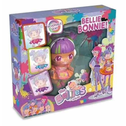 The Bellies From Bellyville - Bellie Bonnie, Sur De Beth, La Nounou Des Bébés Bellies - Grande Poupée Aux Cheveux