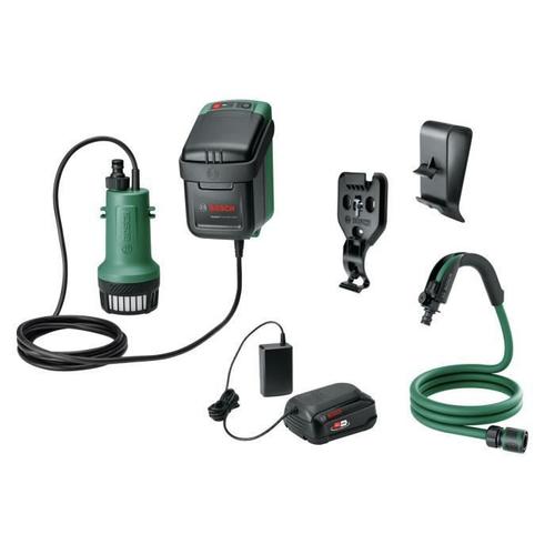 Bosch GardenPump 18V-2000 - Pompe à eau de pluie sans-fil (avec 1 batterie)
