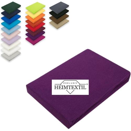 Drap-Housse En Jersey De Qualité Supérieure - 200 X 220 Cm - Violet