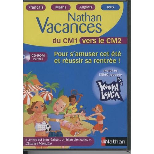 Nathan Vacances Du Cm1 Vers Le Cm2