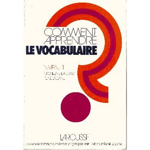 Mon Premier Vocabulaire