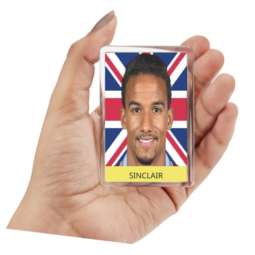 Magnet Frigo : Joueur De Foot Scott Andrew Sinclair Ref : 321