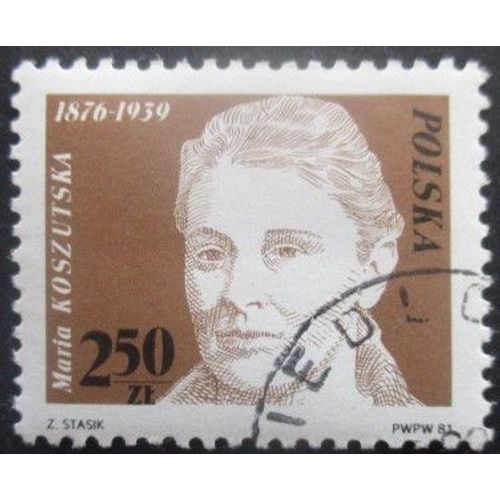 Pologne N°2590 Maria Koszutska Oblitéré