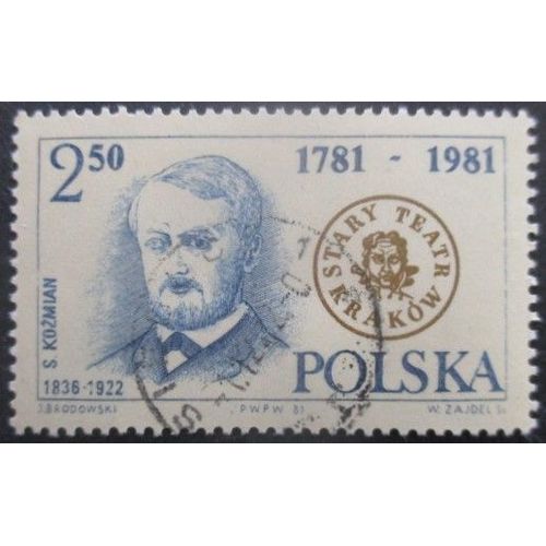 Pologne N°2594 Stanislaw Kozmian Oblitéré