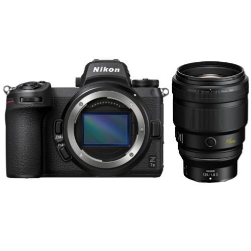 Nikon Z7 II Boîtier+objectif Nikon NIKKOR Z 135mm f/1,8 S Plena