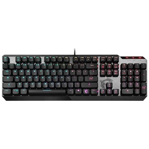 Clavier Filaire USB 2.0 MSI Vigor GK50 Low Profile, Noir/Gris/LED _ S11-04FR227-GA7