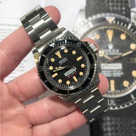 Seiko Mod Vintage 5512 5513 Comex Hommage Mouvement Nh35 Automatique Rare