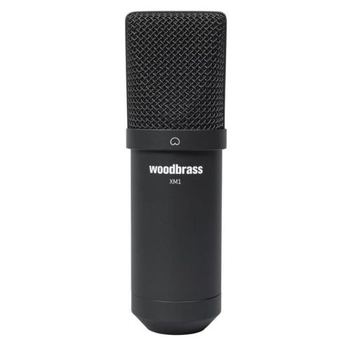 WOODBRASS XM1 Micro Voix et Instrument - Microphone XLR Cardioïde à Condensateur - Enregistrement Streaming Podcast Home Studio Mao