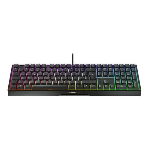CHERRY XTRFY MX 3.1 - Clavier - 100% - full size - rétroéclairé - USB-C - QWERTY - US - commutateur : CHERRY MX2A Brown - noir