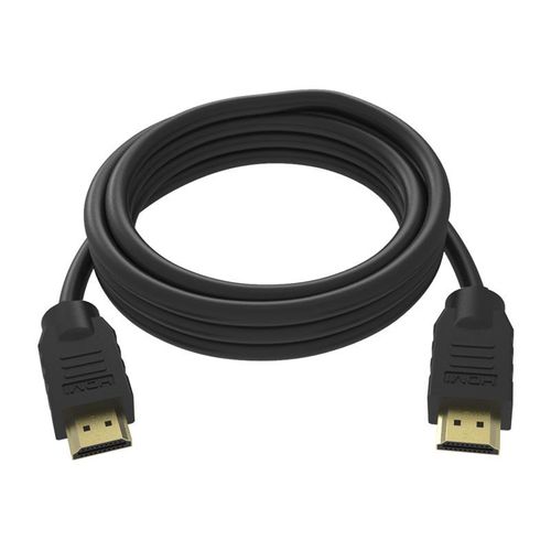 VISION Techconnect - High speed - câble HDMI avec Ethernet - HDMI mâle pour HDMI mâle - 5 m - double blindage - noir - support pour 8K60Hz, débit de transfert de données jusqu'à 48 Gbps