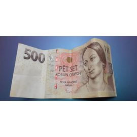 Billet De 500 Korun République Tchèque