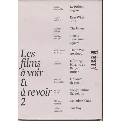 Les Films A Voir Et A Revoir Coffret 10 Dvd Volume 2 Télérama -