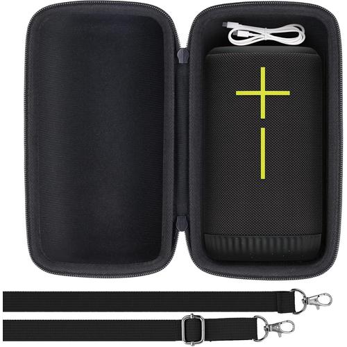 Dur Étui de Voyage Rigide Housse Cas Coque pour Ultimate Ears EVERBOOM Enceinte Bluetooth sans Fil Portable(boîte Seule,Case Only)