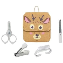 Plic Set Manucure Bébé 4 Accessoires (Modèle : Cerf)